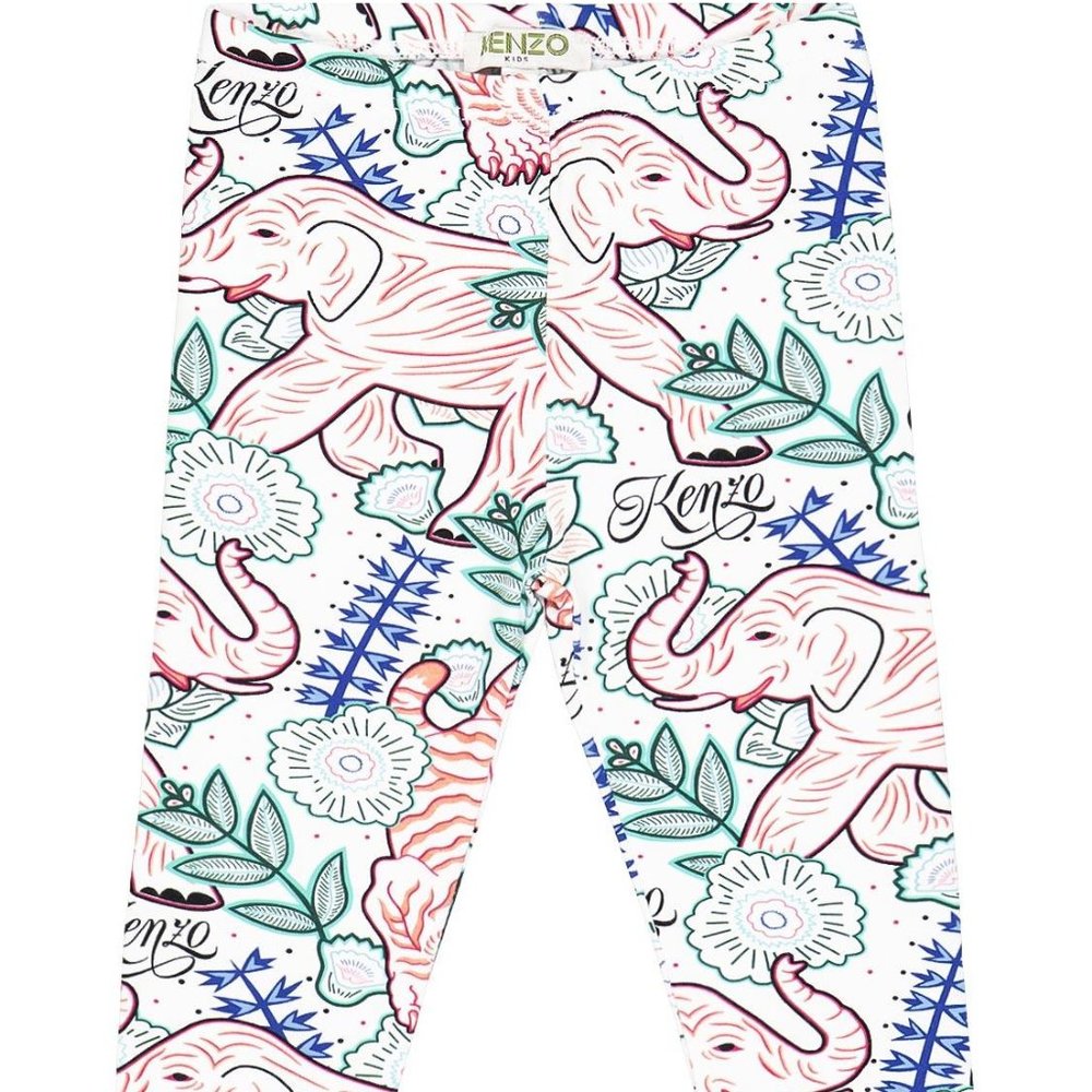 NWT KENZO KIDS Leggings Jinetta Disco Jungle